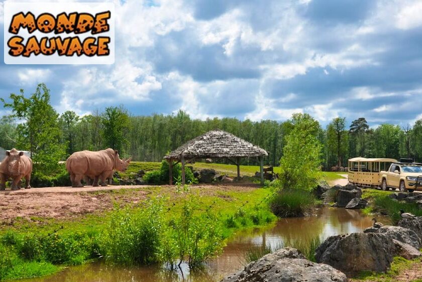 offres spéciales sur les billets du safari parc monde sauvage