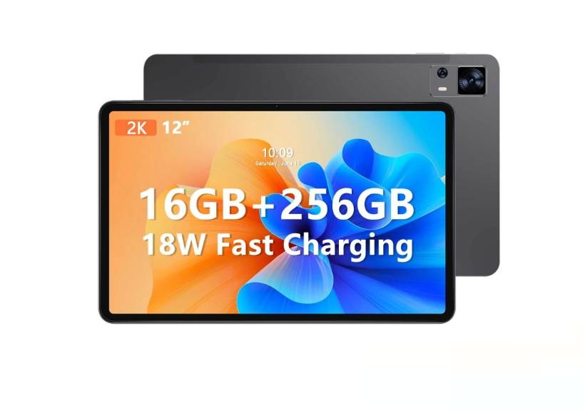 Promo tablette VASOUN M70 : 12 pouces, 8 Go RAM, 256 Go à 137,32€ promo tablette vasoun m70