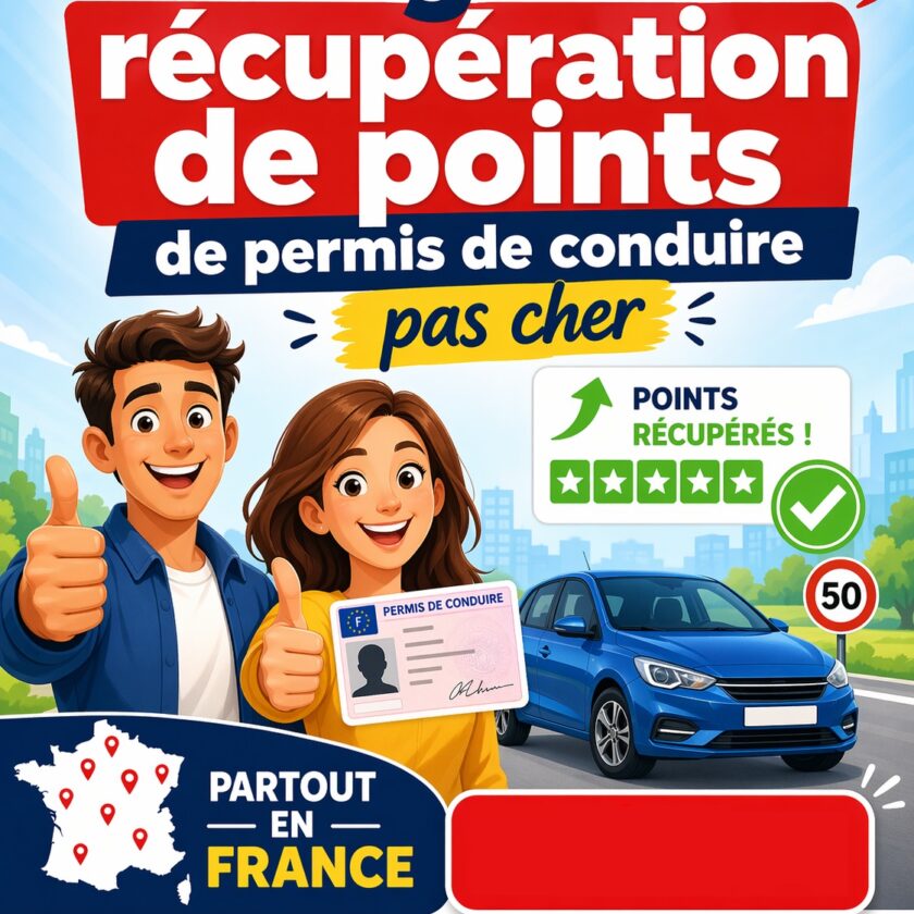 Stage de récupération de points de permis pas cher (dans toute la France) stage de récupération de points de permis pas cher