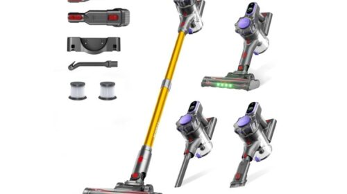 Aspirateur balai Monsga MV3 69,99€ : nettoyage rapide et efficace sans fil