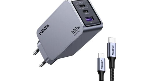 Chargeur USB-C 100W UGREEN Nexode Pro 41,56€ : puissance + câble 60W inclus