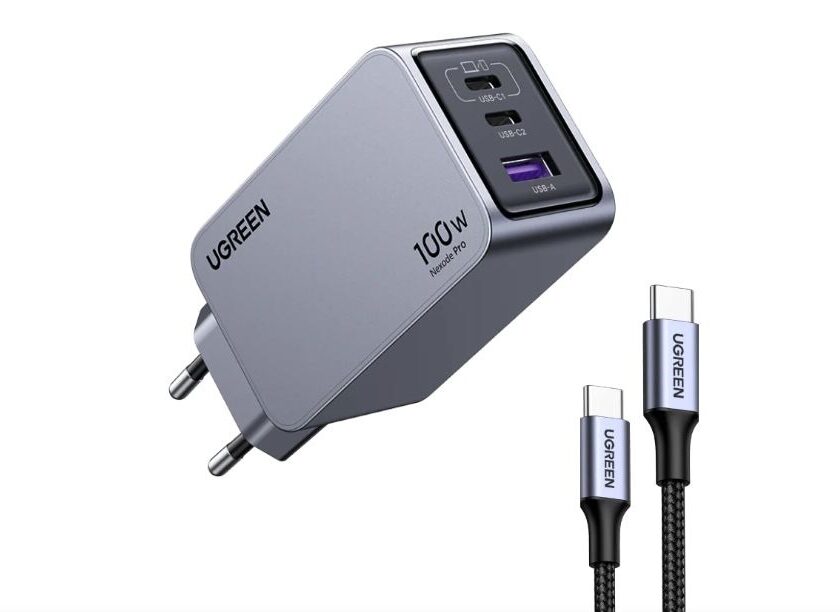 chargeur usb c 100w ugreen nexode pro