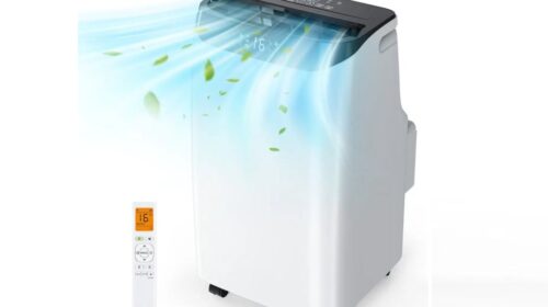 Climatiseur mobile 12 000 BTU Humhold à 279,99€ : fraîcheur rapide pour 45 m² ❄️