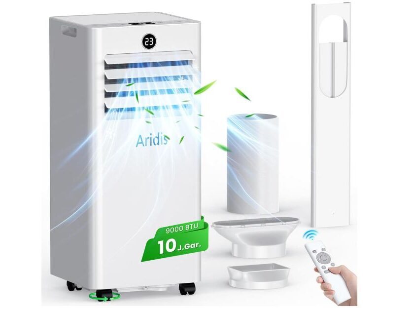 climatiseur mobile aridis 9000 btu silencieux