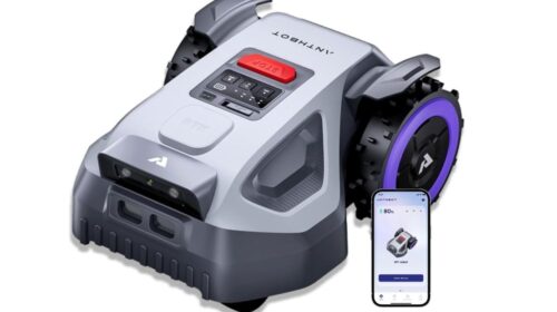 Robot tondeuse sans fil ANTHBOT M9 à 599 € : tonte autonome jusqu’à 1000 m² 🌿