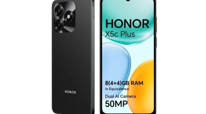 HONOR X5c Plus 256 Go à prix réduit : smartphone complet à 84,99 €