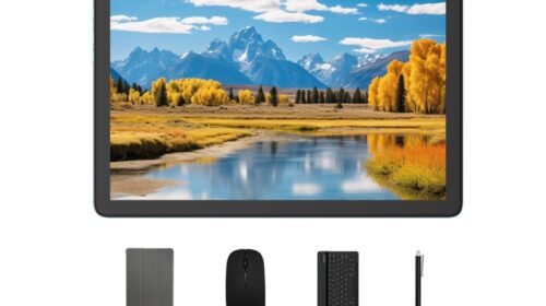 VASOUN P30H 10 pouces à 86,63€ : une tablette complète avec clavier et accessoires