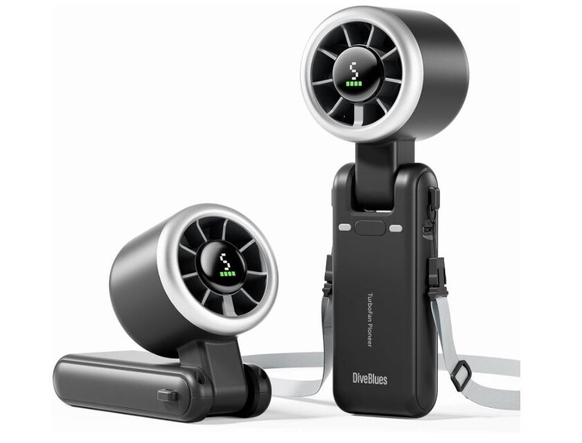Ventilateur portable à main Diveblues N607 à 10,44 € : fraîcheur puissante partout 🌬️ ventilateur à main diveblues n607