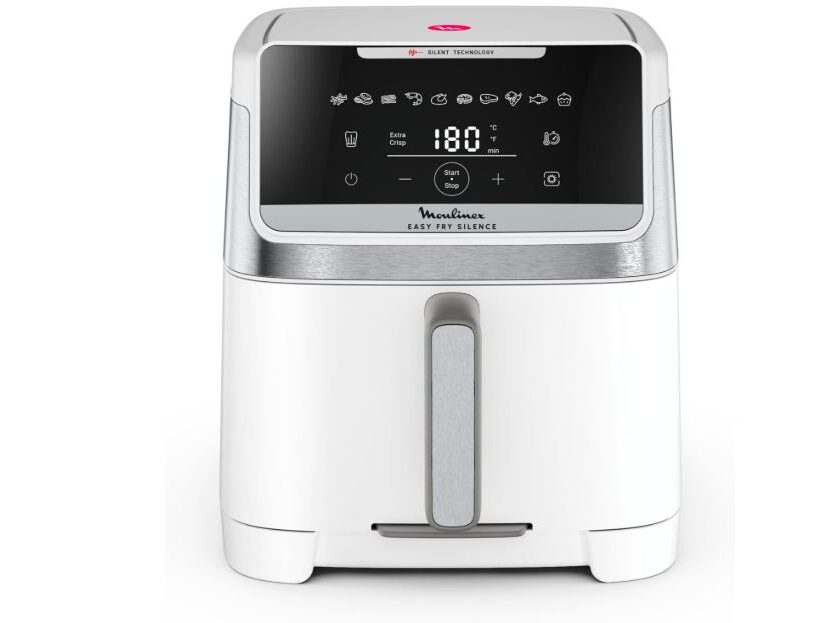 Air fryer silencieux Moulinex Easy Fry Silence 7L à 89,99 € au lieu de 179,99 € : cuisson rapide et discrète 🍟 air fryer silencieux moulinex easy fry silence 7l promotion