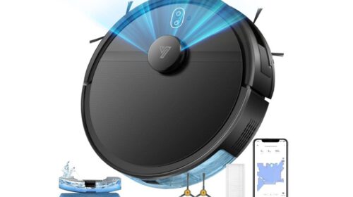 Aspirateur robot laveur Yigars Y000 LiDAR à 129,99 € : nettoyage intelligent à prix réduit