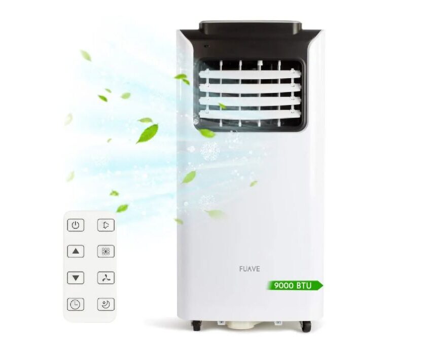 Climatiseur mobile 9000 BTU FUAVE ACB09W24A en promotion à 269,99 € ❄️ climatiseur mobile 9000 btu fuave acb09w24a en promotion