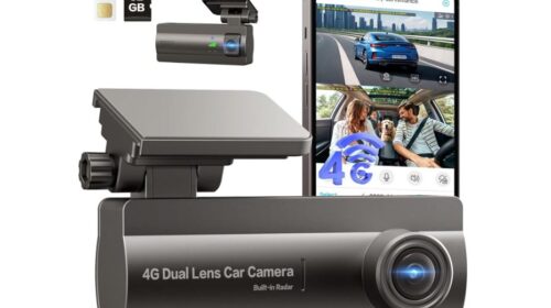 Dashcam voiture NUASI XC220 en promo 57,26€ : double caméra, GPS et alerte en direct