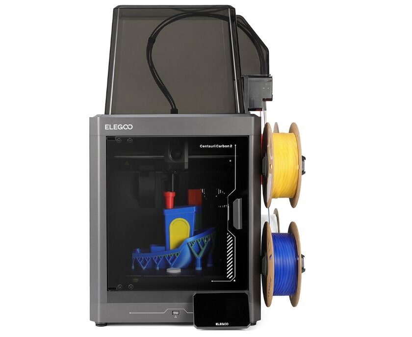 Elegoo Centauri Carbon 2 Combo en promotion à 353€ : imprimante 3D 4 couleurs rapide pour créateurs 🎨 elegoo centauri carbon 2 combo en promotion