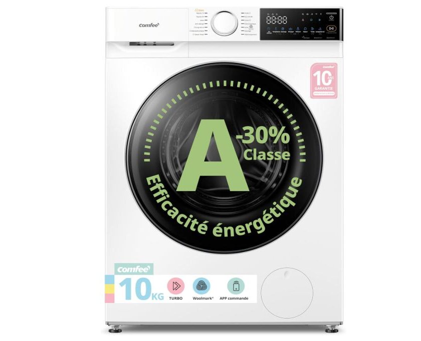 lave linge comfee cf10ewp07w 10kg