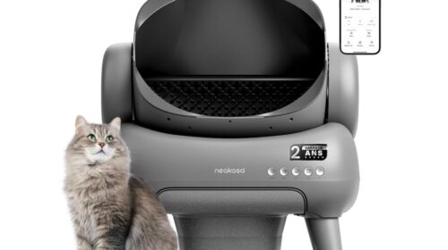 Litière auto-nettoyante connectée Neakasa M1 PLUS à 379,99€ : promotion pour un entretien sans effort 🐱