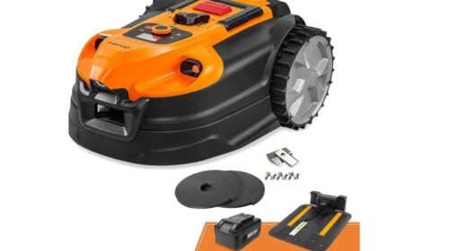 Robot tondeuse sans fil Lawnmaster OcuMow 18 à 399,99€ (au lieu de 599€) : tonte autonome jusqu’à 500 m²