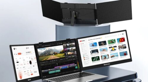Promotion BLACKVIEW DCM5 à 179,99€ : double écran portable 14 pouces pour travailler plus efficacement