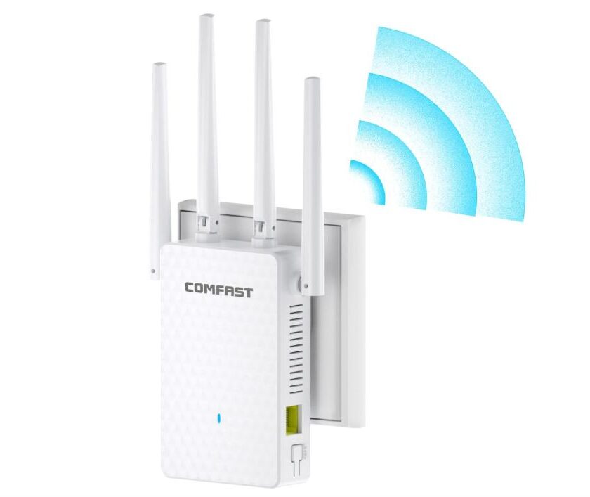 Répéteur WiFi COMFAST 1200 Mbps à -40% : connexion stable partout chez vous répéteur wifi comfast 1200 mbps
