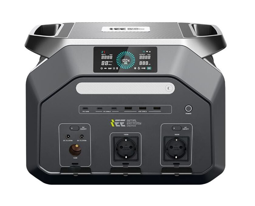 Station d’alimentation portable IEETek P1800 à 359 € : 1024 Wh pour une autonomie longue durée station d’alimentation portable ieetek p1800