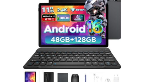 Tablette tactile 11 pouces Android 16 POCKAM P11 Pro à 135,99€ : pack complet pour travailler et se divertir
