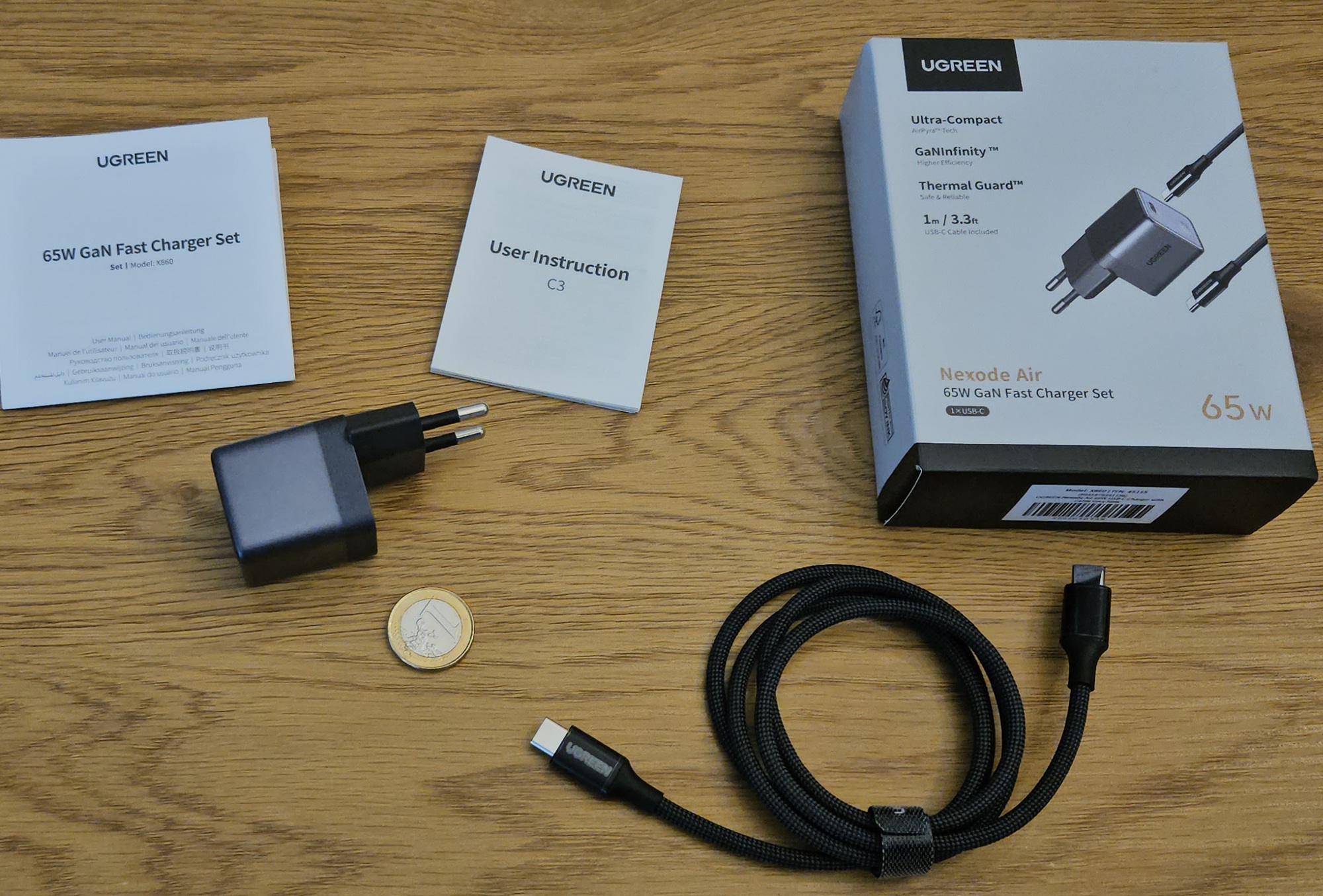 ugreen nexode air 65w le chargeur gan ultra compact
