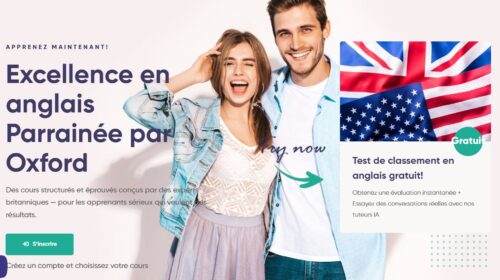 Abonnement cours d’anglais Oxford Language Club en vente privée à -90%