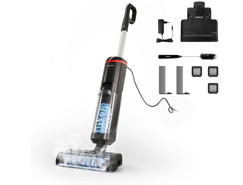 Aspirateur vapeur Polti Rollysteam WD20 à prix réduit : 248,99 € pour un nettoyage 4-en-1 efficace aspirateur vapeur polti rollysteam wd20 à prix réduit