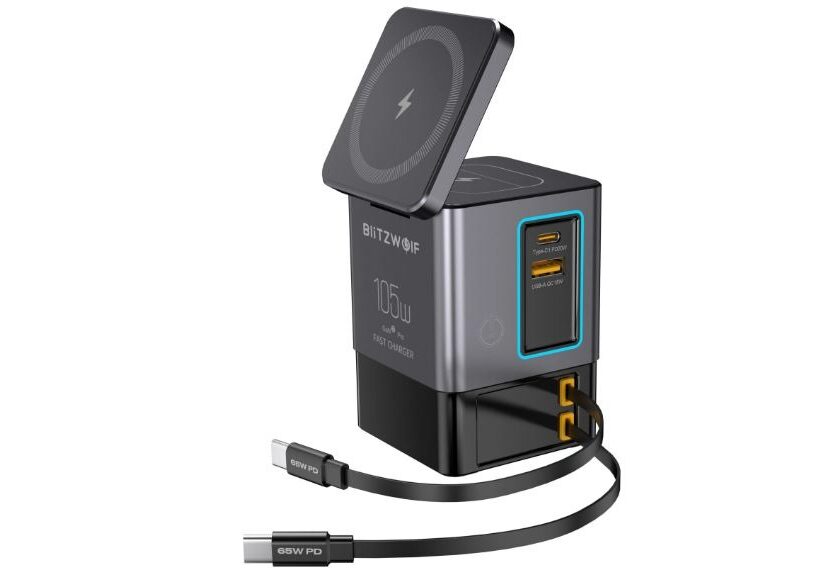 Blitzwolf BW-i116 Max en promotion à 26,30 € : station de charge 105W 6-en-1 pour bureau mieux rangé blitzwolf bw i116 max en promotion