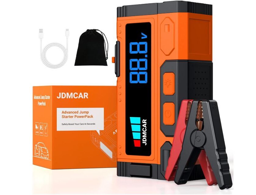 Booster batterie voiture JDMCAR 10000 A – 14,8 V en promotion à 41,79 € booster batterie voiture jdmcar 10000 a
