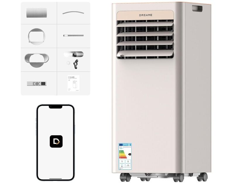 Climatiseur mobile 3-en-1 7000 BTU DREAME P-Wind10 en promotion à 319 € ❄️ climatiseur mobile 3 en 1 7000 btu dreame p wind10 en promotion