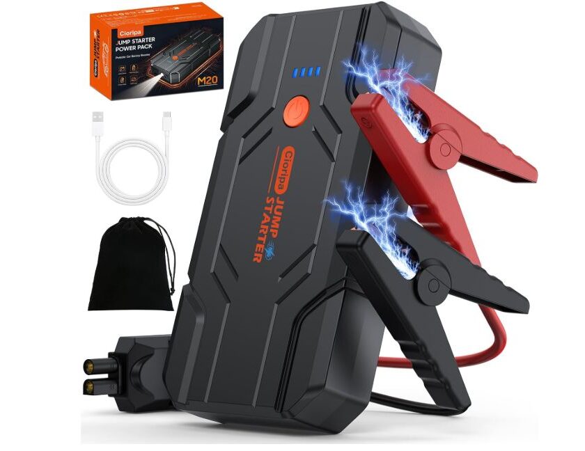 Booster batterie de voiture Cioripa 8000A en promotion à 45,99 € : une solution pratique pour éviter les pannes 🚗 ooster batterie de voiture cioripa 8000a en promotion