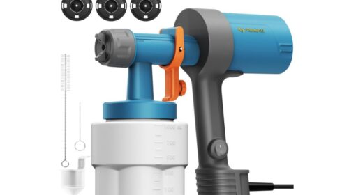 Pistolet à peinture électrique Tilswall Shark600 en promo 29,99€ : finition régulière et usage simple