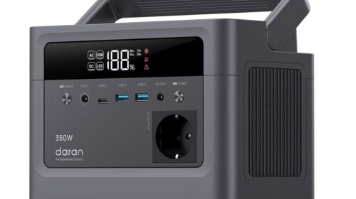 DaranEner Cubus350L – Station d’alimentation portable 288 Wh / 350 W en promotion à 129,99 €