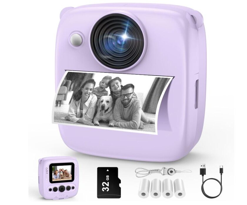 Promotion appareil photo instantané enfant Variglas à 32,99€ : imprimez les souvenirs en un clic promotion appareil photo instantané enfant variglas