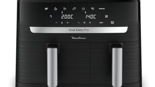 Promotion Moulinex Easy Fry Essential 8,3 L à 99,99 € : deux tiroirs pour cuire deux plats en même temps