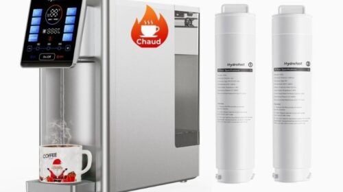 Promotion pack Hydrofast W100 : le distributeur d’eau filtrée + 2 filtres à 379 € 💧