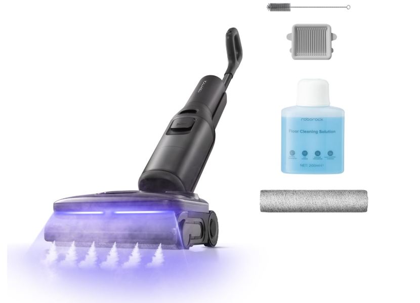 Promotion Roborock F25 Steam à 459 € : un aspirateur laveur vapeur pour un nettoyage en profondeur promotion roborock f25 steam