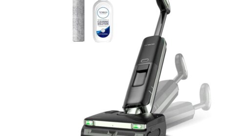 Promotion Tineco Floor One S7 Master à 279,99 € : raclette anti‑traces et lumière verte pour un nettoyage précis