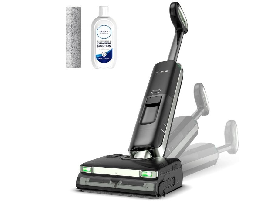 Promotion Tineco Floor One S7 Master à 279,99 € : raclette anti‑traces et lumière verte pour un nettoyage précis promotion tineco floor one s7 master