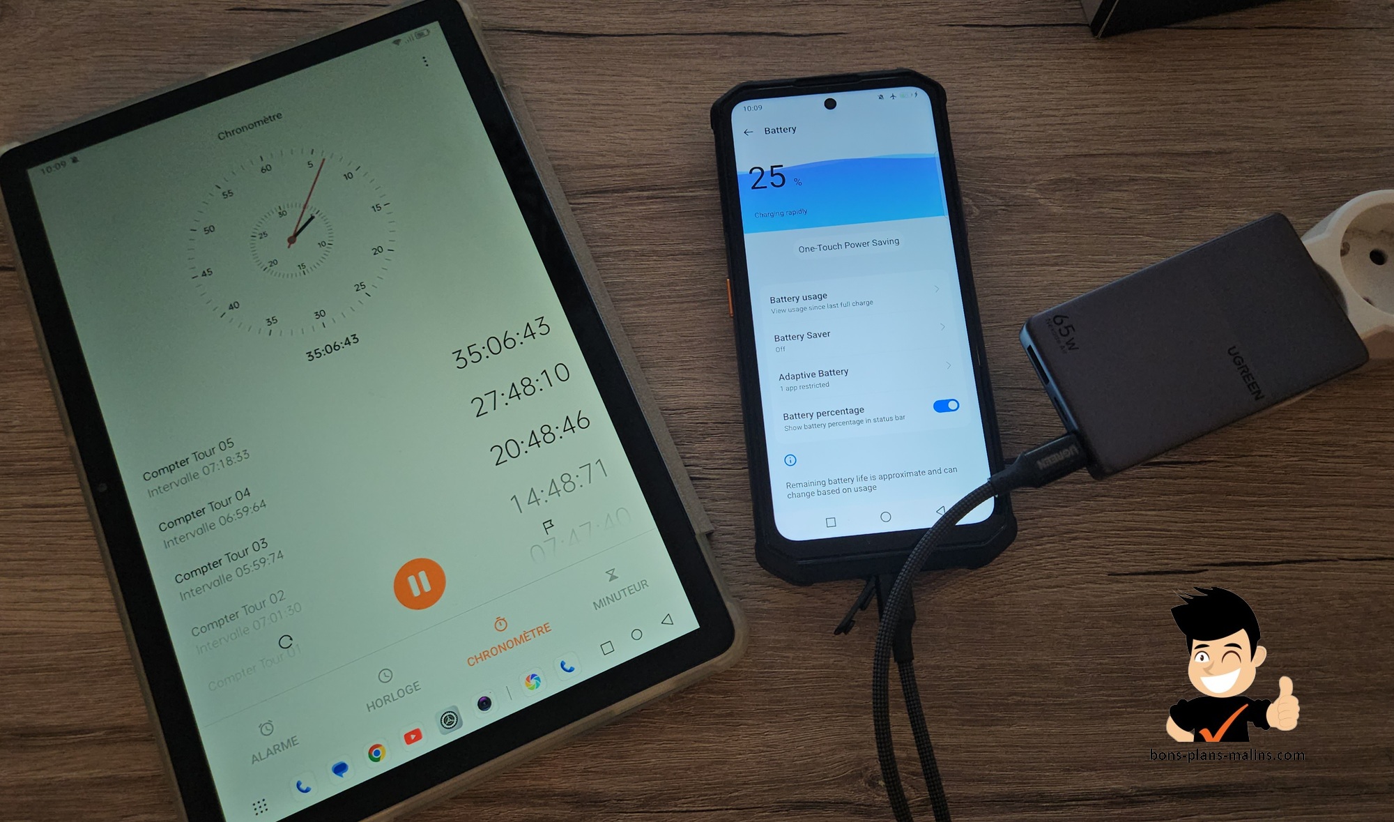 test sur agm g3 pro
