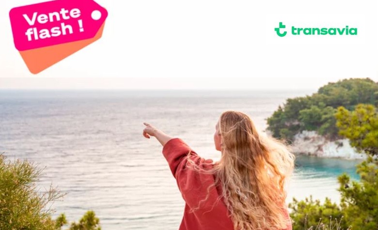 Transavia : jusqu’à -20% sur une sélection de vols avec la vente flash transavia vente flash
