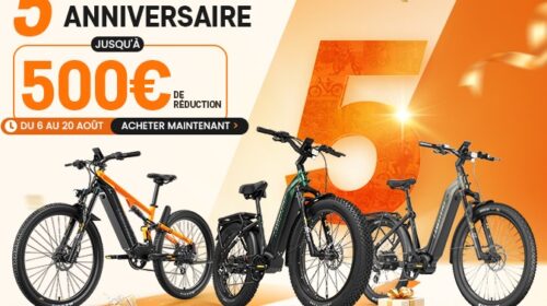 🎉 Anniversaire Buybestgear : profitez des meilleures offres sur les vélos électriques !