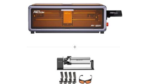 Bon plan graveur laser : le Creality Falcon A1 Pro 20W + kit rotatif à 799 €