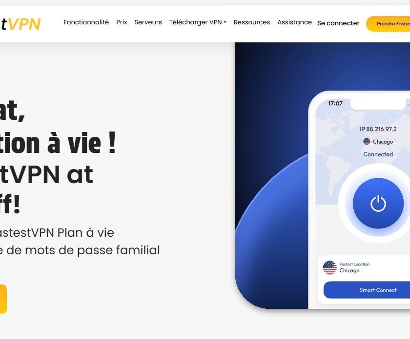 FastestVPN à vie : 37 € pour un accès illimité et 2 To de stockage cloud fastestvpn à vie