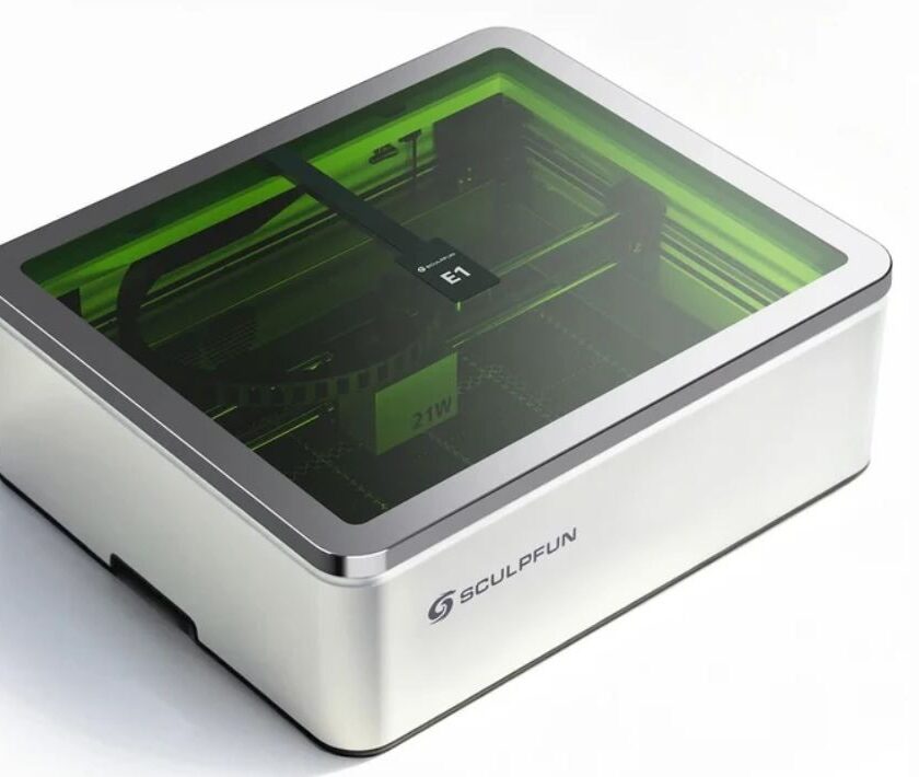 Graveur laser SCULPFUN E1 Pro Dual 21W+3W IR en promotion 939€ graveur laser sculpfun e1 pro dual 21w+3w ir
