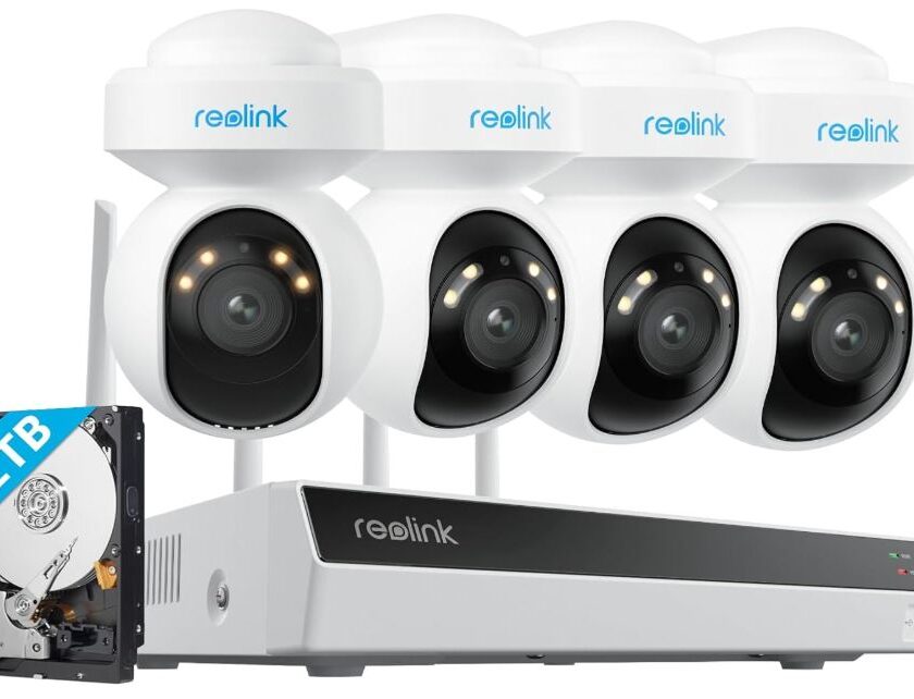 Kit vidéo surveillance Wi-Fi Reolink 4K RLK12-800WPT4 à 454,98 € : 4 caméras et 2 To pour sécuriser sa propriété kit vidéo surveillance wi fi reolink 4k rlk12 800wpt4