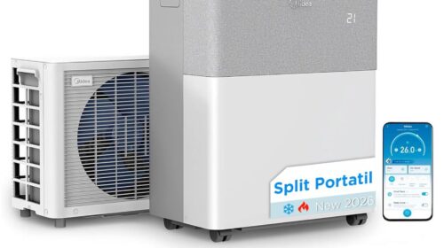 Midea PortaSplit 12K en promotion à 899 € : le climatiseur portable qui fait aussi chauffage