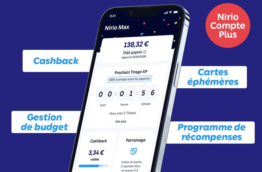 nirio compte plus