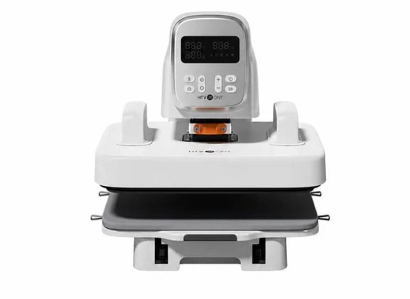 Presse à chaud automatique multifonction HTVRONT A100 en promotion à 329,99 € : polyvalence totale pour textile, mugs et casquettes presse à chaud automatique multifonction htvront a100 en promotion