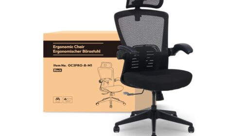 Promotion FLEXISPOT OC3 PRO à 139,99 € : un siège ergonomique avec appuie-tête pour travailler confortablement